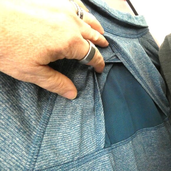 5 for $20 📢 Danskin Now Semi Fitted Dri More LS Thumb Hole 1/4 Zip Pullover - Picture 5 of 8